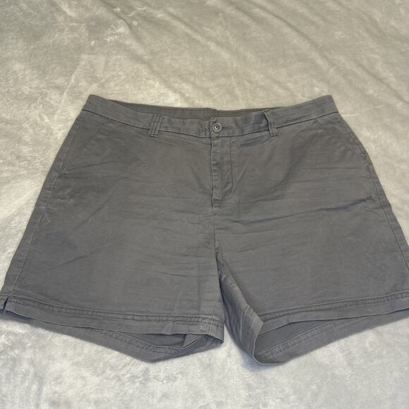Magellan Shorts Women's Size 16 Black & Olive Colors Outdoors LOT of 2 5" Inseam - Picture 3 of 16